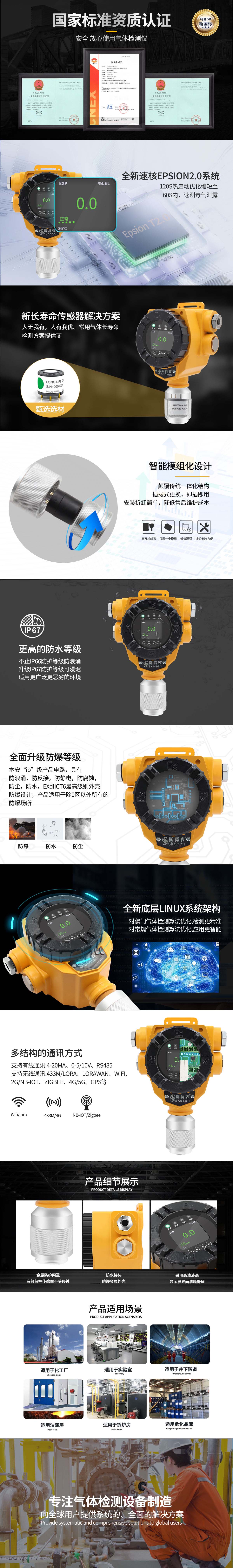 點型苯乙烯探測器 點型苯乙烯探測器